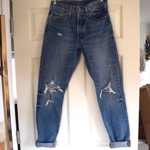 Levi's 501 High Waisted Vintage fit jeans